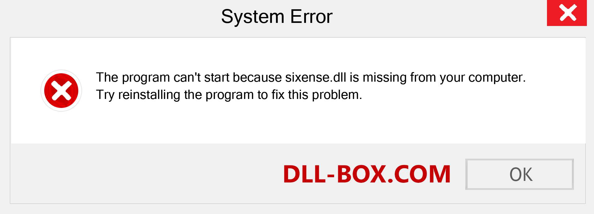  sixense.dll file is missing?. Download for Windows 7, 8, 10 - Fix  sixense dll Missing Error on Windows, photos, images